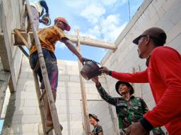 Pembangunan Desa Sembung dalam TMMD ke 119 Dikebut Hingga ke Sasaran Nonfisik