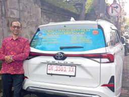 LPD Sibanggede Hibahkan Mobil Baru untuk Operasional Kegiatan Desa Adat