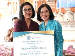 BPR Lestari Berkomitmen Mendukung Pembangunan Desa Temesi melalui Program CSR
