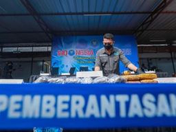 BNN RI Musnahkan Barang Bukti Narkotika dari Lima Kasus Seberat 11 Kilogram