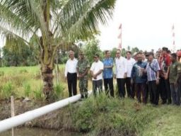 Mentan Amran Minta Papua Barat Optimalkan Pompanisasi dan Oplah Lahan untuk Lumbung Pangan