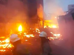 Karena Kebocoran Tabung Gas, Kebakaran Melanda Rumah dan Tempat Usaha di Tambora