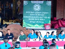 Bank BPD Bali Capem Legian Rayakan HUT ke-62 dengan Program Inovatif 'Goes To Banjar' di Seminyak