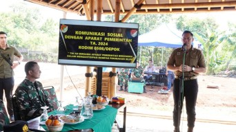 Kuatkan Ketahanan Pangan, Menteri ATR/BPN AHY Tanam Bawang Merah Pertama di Lahan Urban Farming Kodim 0508/Depok
