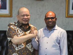 Audiensi dengan Ketua DPD RI, Septinus Minta Masukan untuk Percepatan Pembangunan Papua