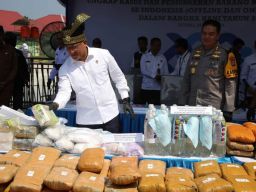Jelang HANI 2024, BNN RI Sita dan Musnahkan Ratusan Kilogram Narkotika