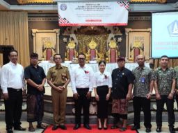 Kadis Kebudayaan Kabupaten Badung Sampaikan Sambutan pada Pembukaan Pelatihan Peningkatan SDM LPD