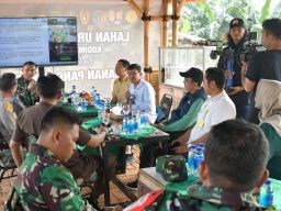 Dandim 0508 Depok Presentasi secara Online di hadapan Menpan dan Pimpinan TNI AD