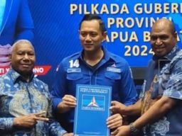 AHY Serahkan Tiga Rekomendasi pada Bacagub-Bacawagub Provinsi Papua Barat