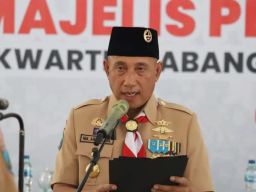 Arum Sabil Lantik Adriyanto sebagai Ketua Mabicab Pramuka Bojonegoro 2024-2025