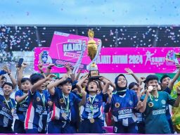 Gressia FC Gresik Juarai Pertiwi Kajati Cup, Kalahkan Persikoba Putri Kota Batu dengan Skor 2-1 
