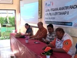 Kadis Kominfo Gianyar Apresiasi Pelaksanaan Ujian Negara Amatir Radio Reguler Tahap 2 di Gianyar