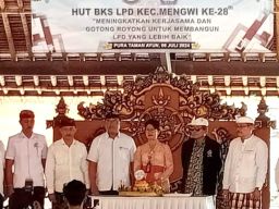 HUT ke-28 BKS LPD Kecamatan Mengwi, Rajut Kebersamaan dan Gotong Royong