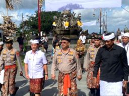 SESPIM Polri Gelar Seni Budaya dan Pariwisata Pilar Peradaban di Pura Agung Besakih
