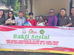 Kejaksaan Negeri Gianyar Gelar Bakti Sosial dalam Rangka Hari Bhakti Adhyaksa ke 64