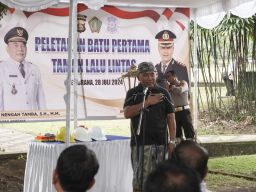 Taman Lalu Lintas  di areal Taman Pecangakan Mulai Dibangun 