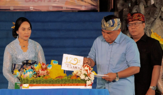 Berlangsung sederhana, Bupati Tamba Sebut HUT Kota  momen bersama Membangun Jembrana Lebih Baik