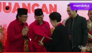 Koster - Giri Prasta Resmi Diumumkan sebagai Pasangan Calon Gubernur dan Wakil Gubernur Bali dari PDIP