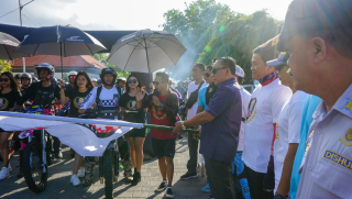 Bupati Tamba lepas Peserta Motor Trail Adventure