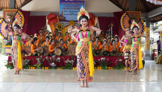 Kecamatan Pekutatan Andalkan Tari Sekar Ibing Lomba Gong Kebyar Wanita 2024