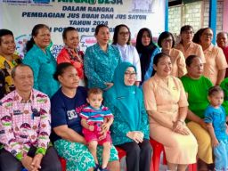 Sosialisasi Pangan B2SA di Papua Barat, Pemerintah Bagikan Jus Buah dan Sayur untuk Cegah Stunting