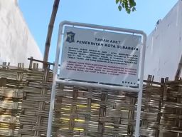 Dibangun di Tanah Aset Pemkot, Giras di Ngagel Jaya Surabaya Digusur Satpol PP