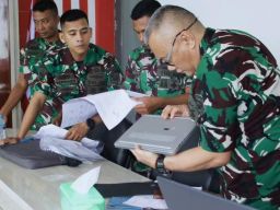 Tim Wasrik Itkormar Audit Anggaran di Brigade Infanteri 3 Marinir Sorong