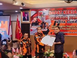 Eri Cahyadi Mendapat Dukungan Pemuda Pancasila Maju di Pilwali 2024