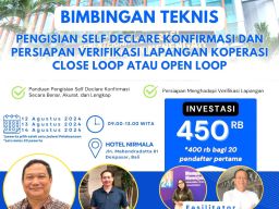 PT BALICERTF VOKASI UTAMA Gelar Bimbingan Teknis Pengisian Self Declare