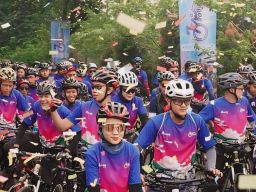 KAI Sukses Gelar Railway Cyclist Fest 2024 di Bandung, 1.262 Peserta Ikuti Rute 45 Km