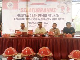 Silaturrahmi Musyawarah KKSS Sidoarjo Sukses, Iptu Musran Resmi Menjadi Ketua