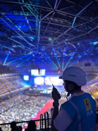 Perayaan Natal Sukses, PLN Kawal Terapkan Pengamanan Berlapis.13 Ribu Umat Kristiani Padati Indonesia Arena,