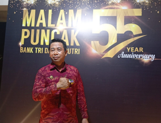 Meriah Penuh Makna HUT Ke-55 PT BPR Tridarma Putri, Pengundian Grand Prize Tabungan Arisan Group 17