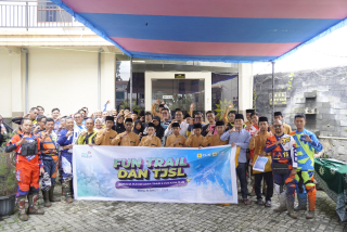 Berbagi Kebahagian Bersama Santri LKSA Aisyiyah Kota Batu, PLN Icon Plus & PLN UID Jatim Gelar Fun Trail dan TJSL