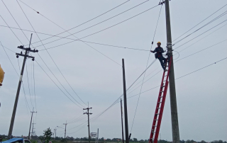 Laksanakan Penataan dan Pendataan Kabel Ilegal di Tiang PLN Sidoarjo, PLN Icon Plus Konsisten Jaga Keandalan Jaringan