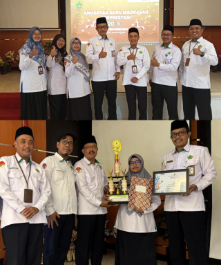 Guru MIN 5 Jembrana Mengukir prestasi, Juara 1 Anugerah Guru Madrasah Berprestasi Provinsi Bali 2025