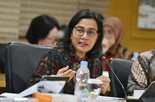 Sri Mulyani Soroti Dampak Perang Dagang Akibat Kebijakan Tarif Impor Trump