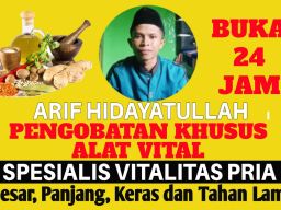 Pengobatan Alat Vital Tangerang, Arif Hidayatullah