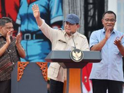 Pidato Prabowo Subianto pada May Day Monas Penuh Emosional “Saya Rela Mati untuk Rakyat”