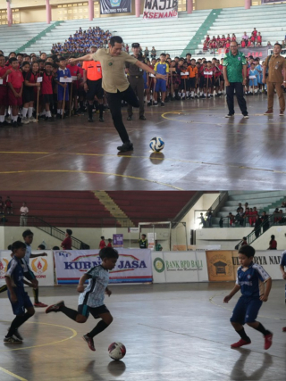 KEJORA Cup IV 2025 Resmi Dibuka, 32 Tim Futsal SD Se-Kabupaten Jembrana Siap Bersaing