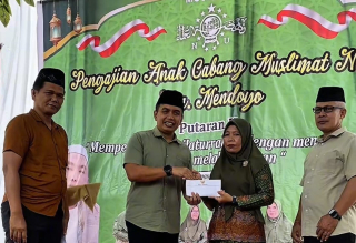 Wabup Ipat Tekankan Peran Muslimat NU Menentukan Arah Keluarga