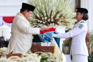 Presiden Prabowo Pimpin Upacara Peringatan Detik-detik Proklamasi HUT RI ke 80