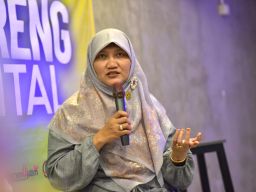 Hari Literasi Internasional Lilik Hendarwati Jangongan Bareng RLD, Soroti Kerusuhan Surabaya