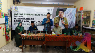 Gus Afif Serap Aspirasi, Suara Warga Kunci Kemajuan Bersama