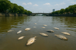 Pemkot Surabaya Teliti Fenomena Ikan Mabuk di Kalimas dan Banyu Urip