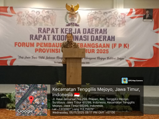 FPK Jawa Timur Gelar Rakerda dan Rakorda 2025, Perkuat Pembauran dan Bela Negara