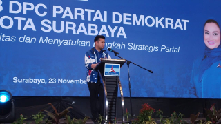 Surabaya Jadi DPC Pertama yang Resmi Dukung Emil Dardak Pimpin Demokrat Jatim