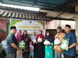 KAHMI Peduli Sambut Ramadhan 1447 H, Berbagi Paket Sembako untuk Lansia dan Anak Yatim