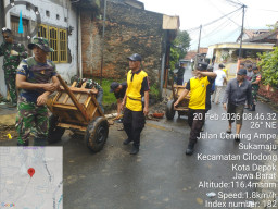 H+10 TMMD 2026, Progres Drainase Bojong Lio Capai 45 Persen