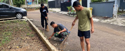 TMMD 2026 Hadirkan Semangat Gotong Royong, Lingkungan Warga Tirtajaya Makin Bersih